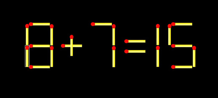 Thử tài IQ: Di chuyển một que diêm để 9+4=1 thành phép tính đúng - Ảnh 3.