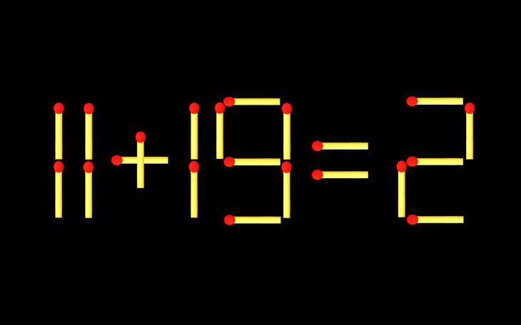 Thử tài IQ: Di chuyển một que diêm để 9+8=5 thành phép tính đúng - Ảnh 8.