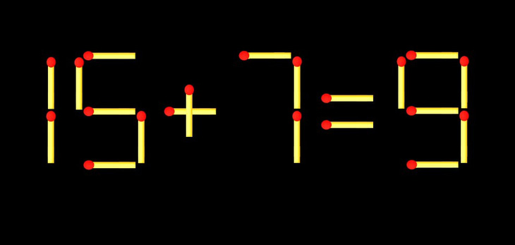 Thử tài IQ: Di chuyển một que diêm để 9+8=5 thành phép tính đúng - Ảnh 3.