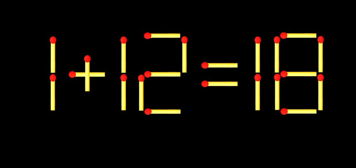 Thử tài IQ: Di chuyển một que diêm để 9-4=6 thành phép tính đúng - Ảnh 1.