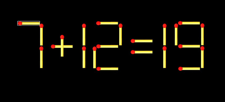 Thử tài IQ: Di chuyển một que diêm để 9-4=6 thành phép tính đúng - Ảnh 1.