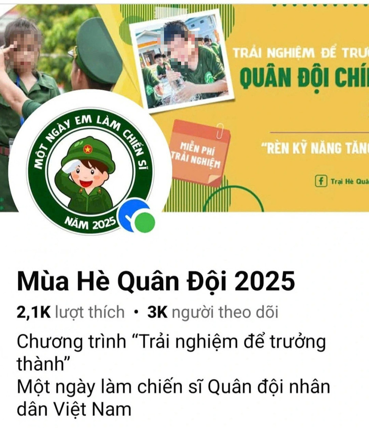 Phụ huynh né trang học kỳ quân đội lừa đảo, tránh mất tiền oan - Ảnh 1.