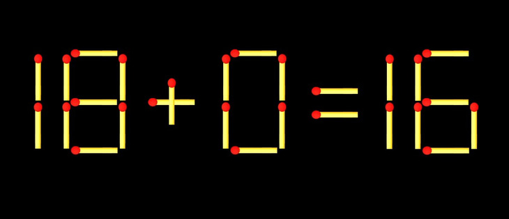 Thử tài IQ: Di chuyển một que diêm để 3+18=7 thành phép tính đúng - Ảnh 2.