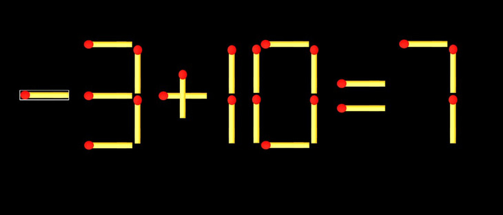 Thử tài IQ: Di chuyển một que diêm để 3+18=7 thành phép tính đúng - Ảnh 1.