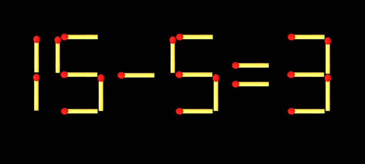 Thử tài IQ: Di chuyển một que diêm để 1+5=77 thành phép tính đúng - Ảnh 2.