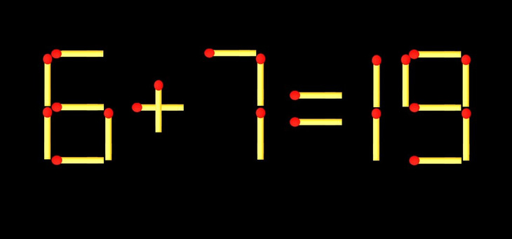 Thử tài IQ: Di chuyển một que diêm để 8+12=6 thành phép tính đúng - Ảnh 3.