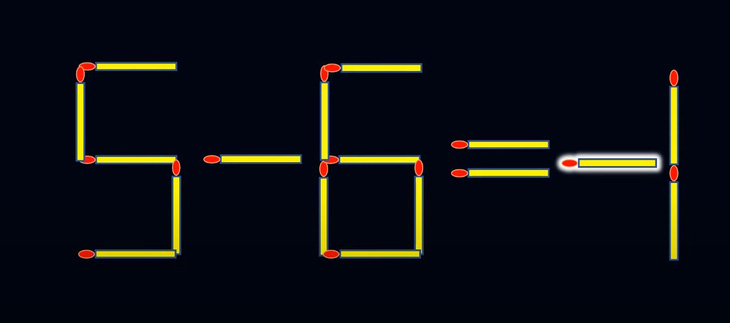 Thử tài IQ: Di chuyển một que diêm để 3-11=8 thành phép tính đúng - Ảnh 1.