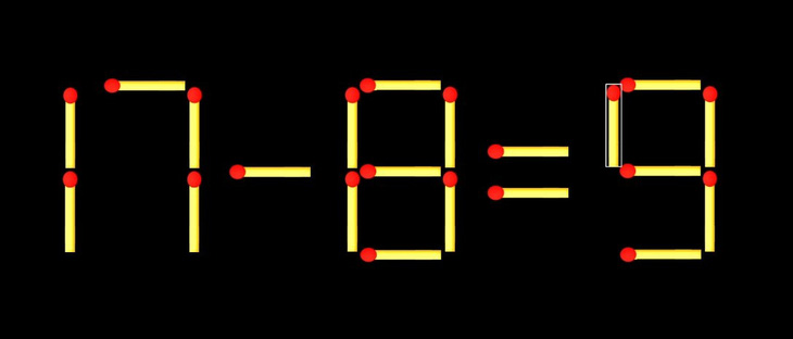 Thử tài IQ: Di chuyển một que diêm để 2+77=8 thành phép tính đúng - Ảnh 1.