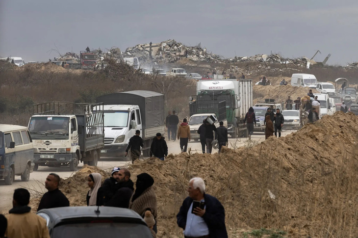 Quân đội Israel rút khỏi hành lang trọng điểm chia cắt Dải Gaza - Ảnh 1.