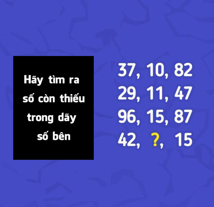 Thử thách IQ với câu đố tư duy trong 1 phút - Ảnh 10.