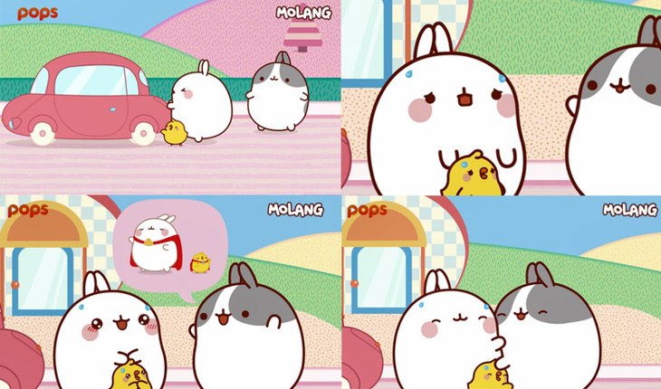 Pphim hoạt hình về tình bạn bất diệt giữa chú thỏ béo Molang và gà con Piu Piu