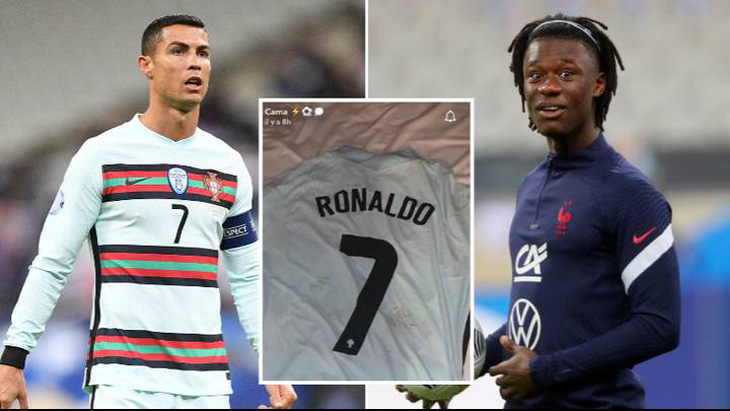 Eduardo Camavinga nên đi giặt áo của Ronaldo gấp