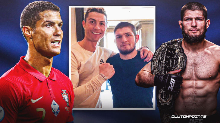 Khabib và Ronaldo là đôi bạn thân nổi tiếng của làng thể thao thế giới
