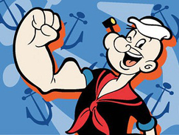 Jeff Dabe được nhiều người mệnh danh là thủy thủ Popeye bằng xương bằng thịt ngoài đời