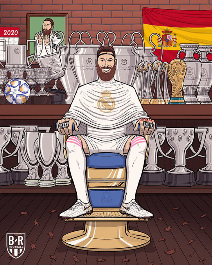 Ramos là một huyền thoại của bóng đá thế giới