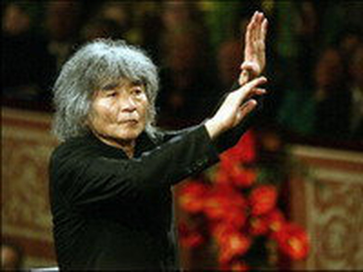 Pháp tôn vinh nhạc trưởng Nhật Bản Seiji Ozawa