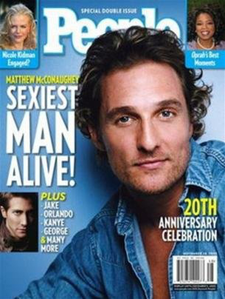 Matthew McConaughey, người đàn ông gợi cảm nhất năm 2005
