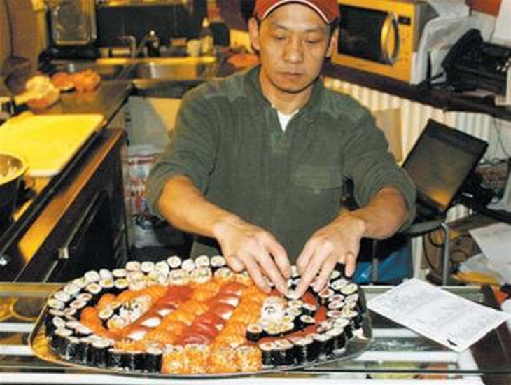 Sushi Việt lên ngôi