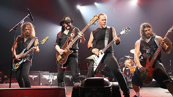 Metallica - ban nhạc rock ảnh hưởng nhất thế giới