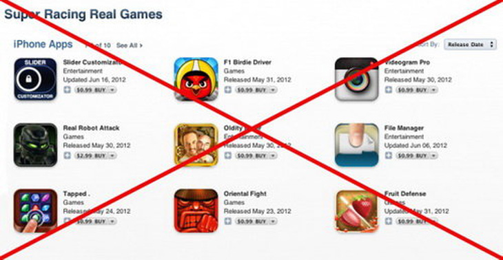 Xuất hiện ứng dụng lừa đảo trên Apple App Store