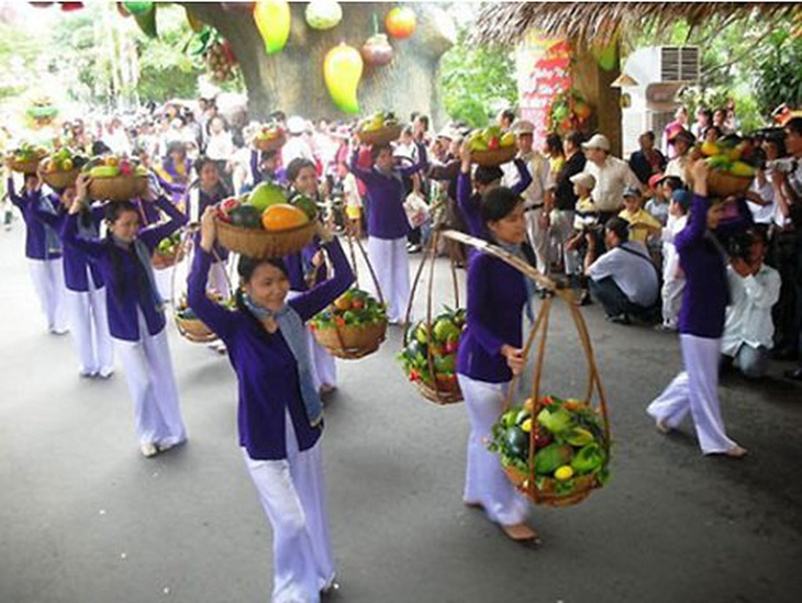 Hội chợ triển lãm trái cây, rau quả đồng bằng sông Cửu Long