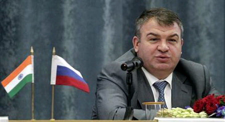 Bộ trưởng Quốc phòng Nga bị sa thải