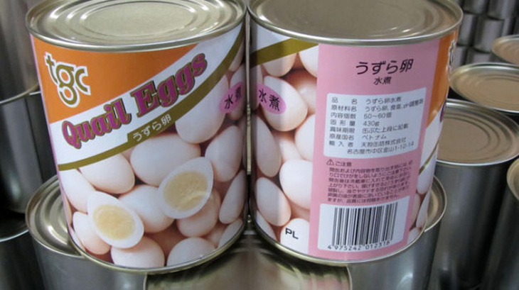 Xuất khẩu trứng chim cút sang Nhật