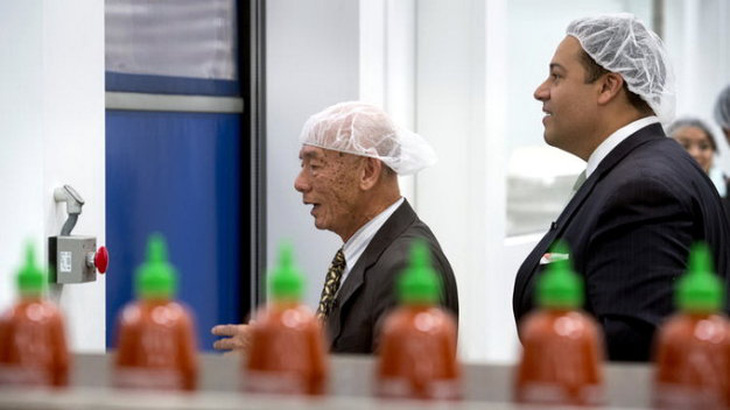 Đơn kiện nhà máy tương ớt Sriracha bị bác bỏ