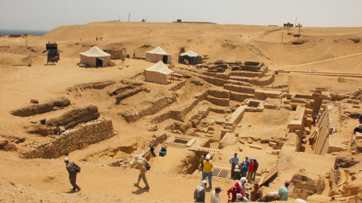 Ai Cập tìm thấy di chỉ thành phố 2.000 năm dưới sông Nile