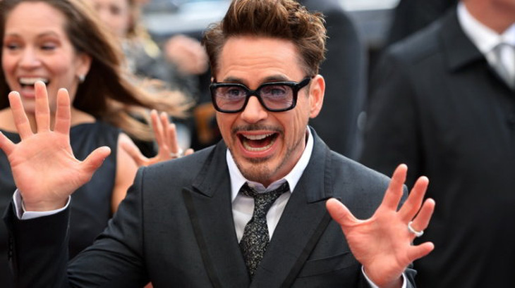 'Người sắt' Robert Downey Jr hai năm liên tiếp đắt giá nhất Hollywood