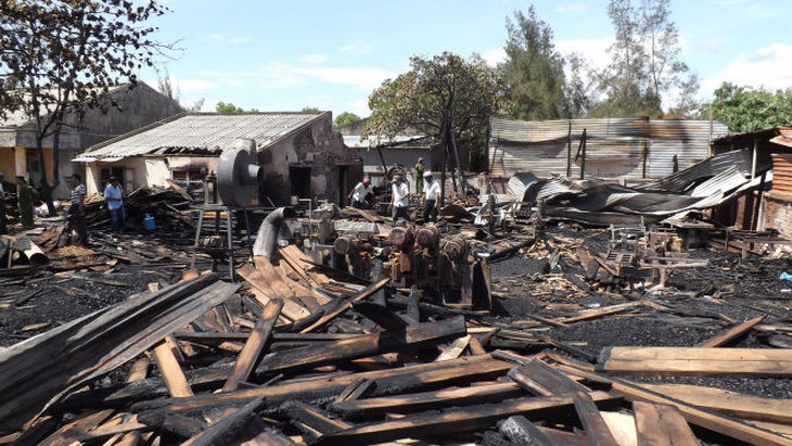 Cháy ở Công ty sách Phú Yên: thiệt hại 2,5 tỉ đồng