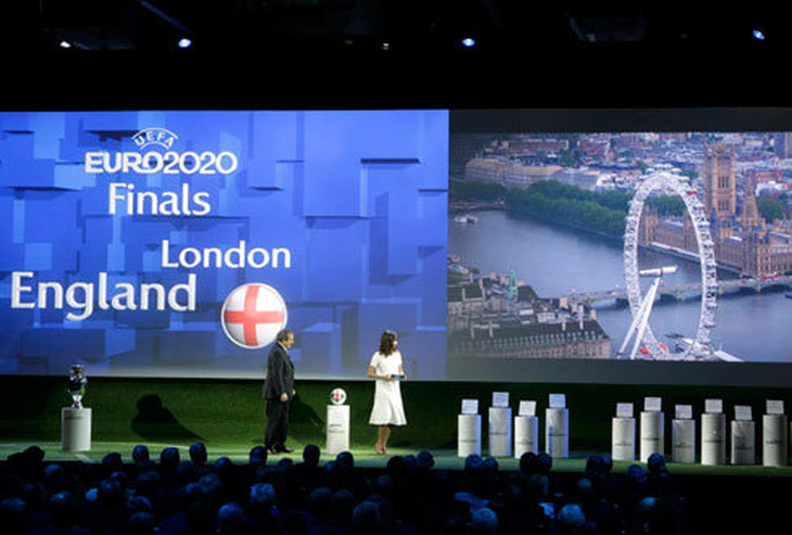 London tổ chức trận chung kết Euro 2020