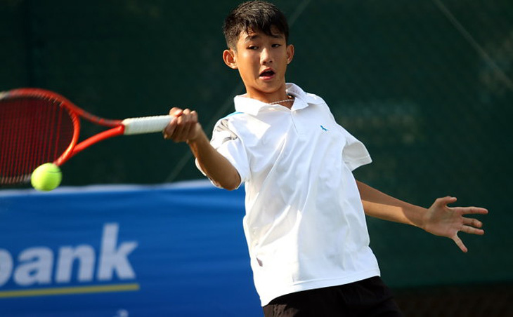 Tay vợt Nguyễn Văn Phương vô địch U-14 châu Á nhóm II