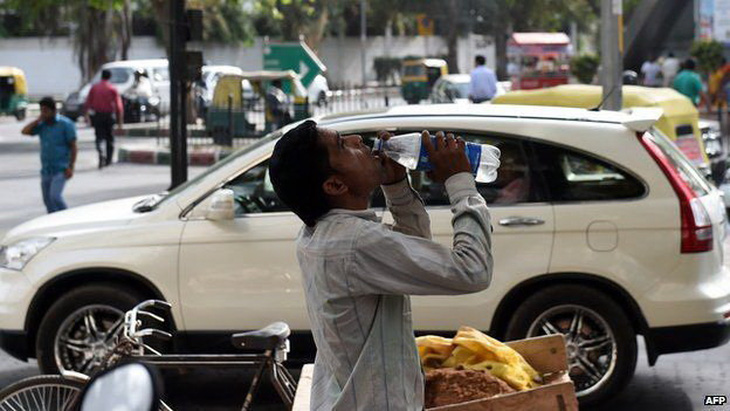 ​Hơn 1.000 người chết vì nắng nóng tại Ấn Độ