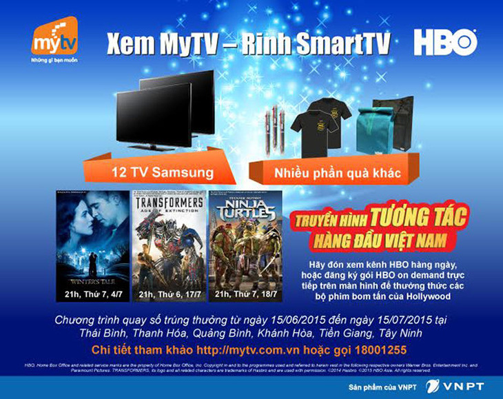 ​Hè sôi động cùng MyTV “Xem MyTV - Rinh Smart Tivi”