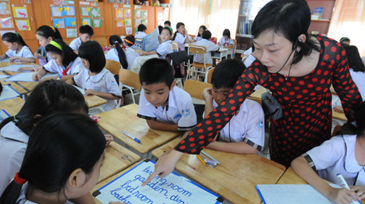 Khánh Hòa: thí điểm dạy tiếng Anh cho trẻ mầm non