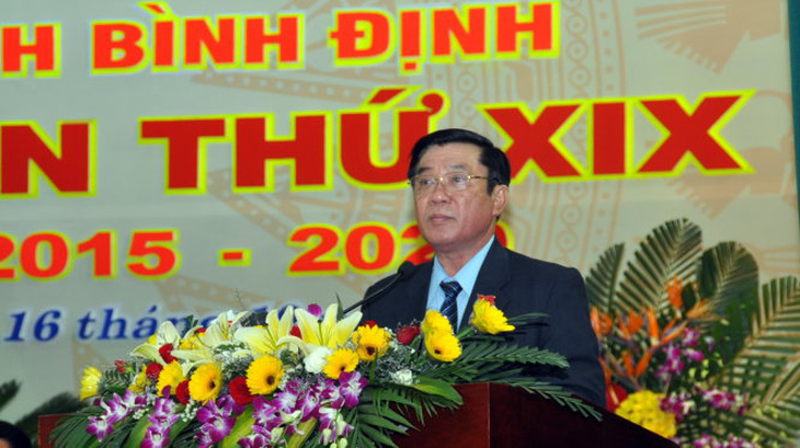 Ông Nguyễn Thanh Tùng làm Bí thư tỉnh ủy Bình Định