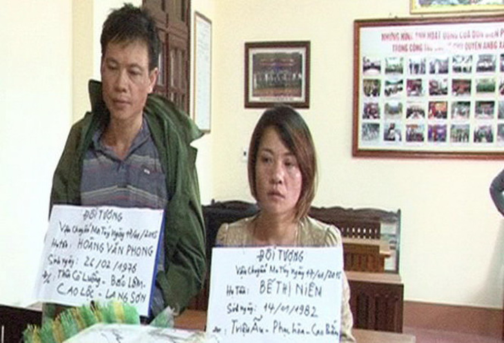 Vận chuyển 10kg ma túy đá từ Trung Quốc về Việt Nam