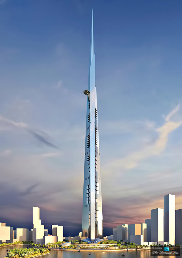 Saudi Arabia xây tháp cao nhất thế giới 1.000m