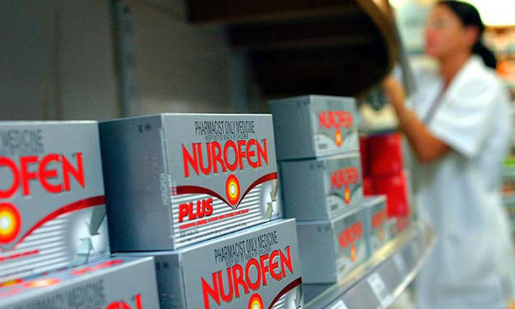 ​Úc yêu cầu Nurofen thu hồi thuốc giảm đau trên toàn quốc