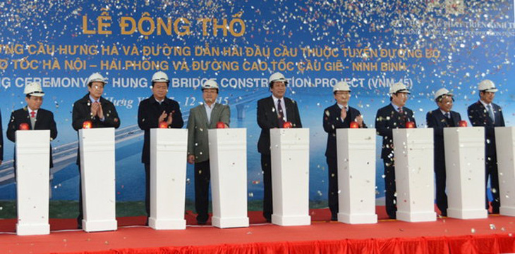 Hơn 2.800 tỉ đồng xây cầu Hưng Hà vượt sông Hồng