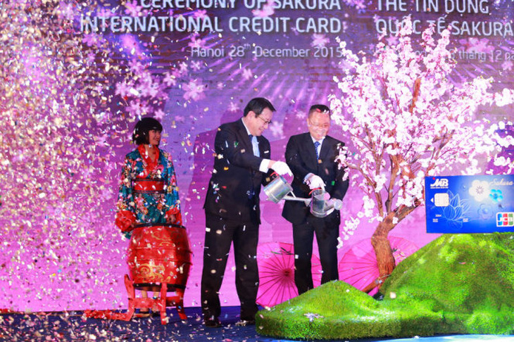 ​ MB ra mắt Thẻ tín dụng Quốc tế MB JCB Sakura