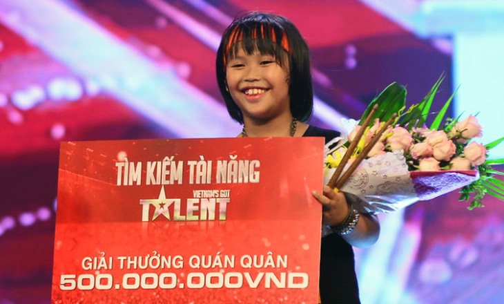 Tay trống nhí Trọng Nhân đăng quang Vietnam’s Got Talent
