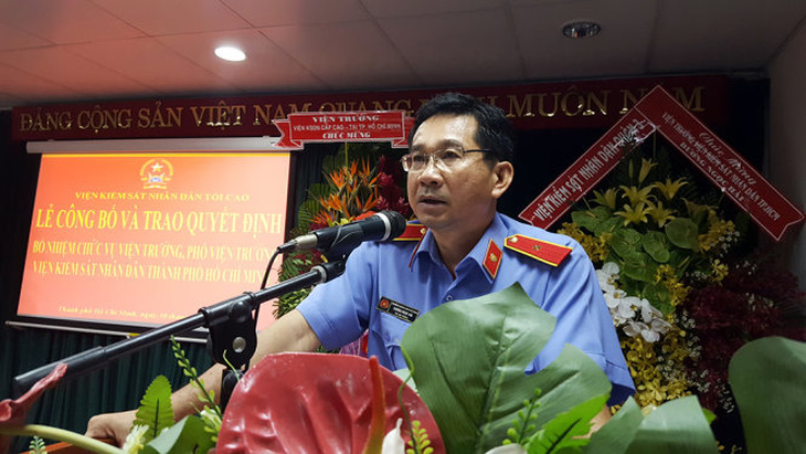 Ông Dương Ngọc Hải làm viện trưởng Viện kiểm sát TP.HCM