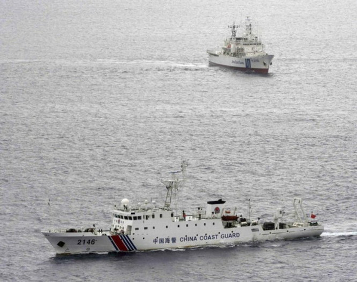 Trung Quốc đưa tàu chiến vào quần đảo Senkaku/Điếu Ngư