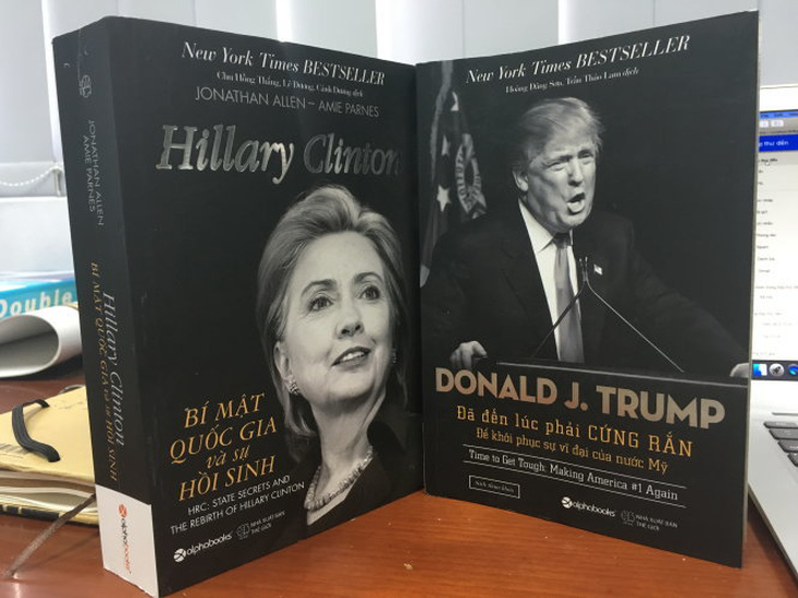 Ra mắt sách tiếng Việt về Hillary Clinton và Donald Trump
