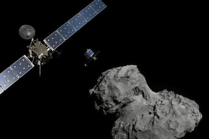 Tàu vũ trụ Rosetta kết thúc sứ mệnh 12 năm trên sao Chổi