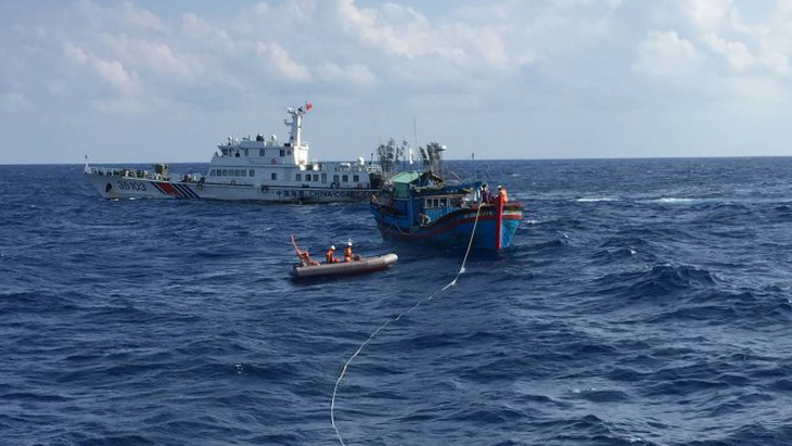 Thêm một tàu cá Bình Định mất liên lạc ở vùng biển Hoàng Sa