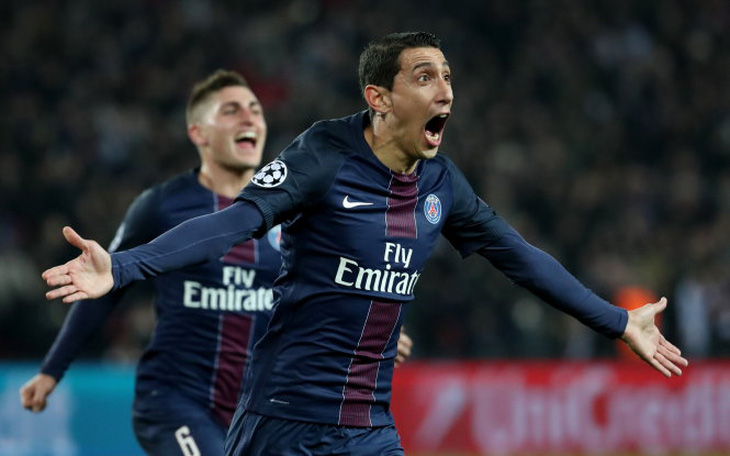 ​Di Maria tỏa sáng, PSG đè bẹp Barcelona 4-0