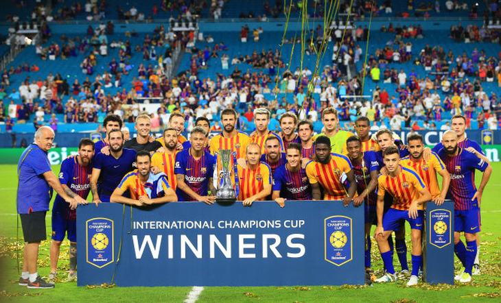 Đánh bại Real Madrid, Barca vô địch ICC Cup 2017 ở Mỹ